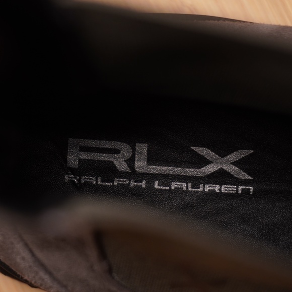 RLX Ralph Lauren Gray Suede Slip-On Sock Sneaker Size 9 Brand New In The Box - Picture 13 of 16